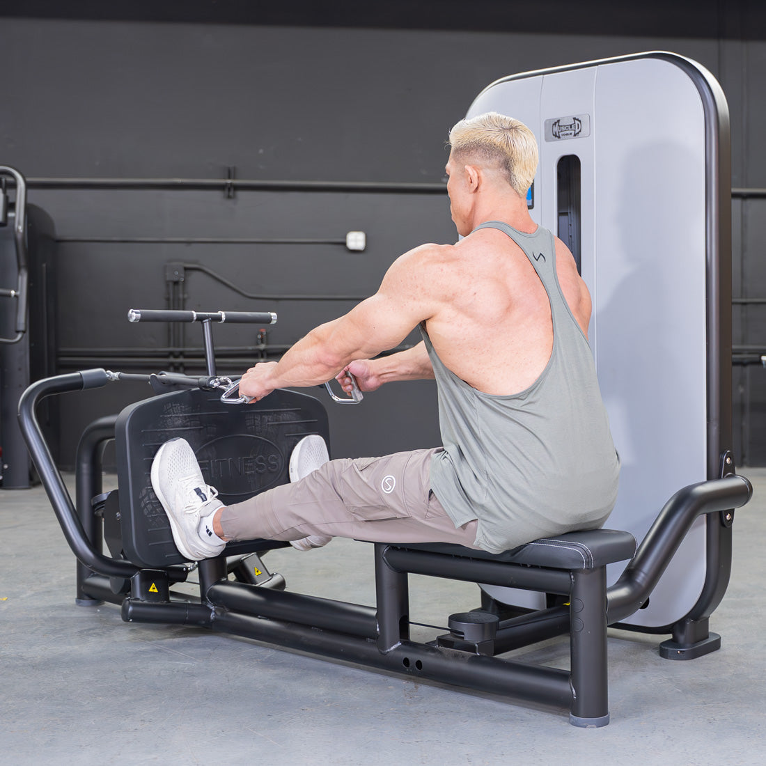 Muscle D Fitness - Vogue Diverging Low Row | Advanced Back Machine