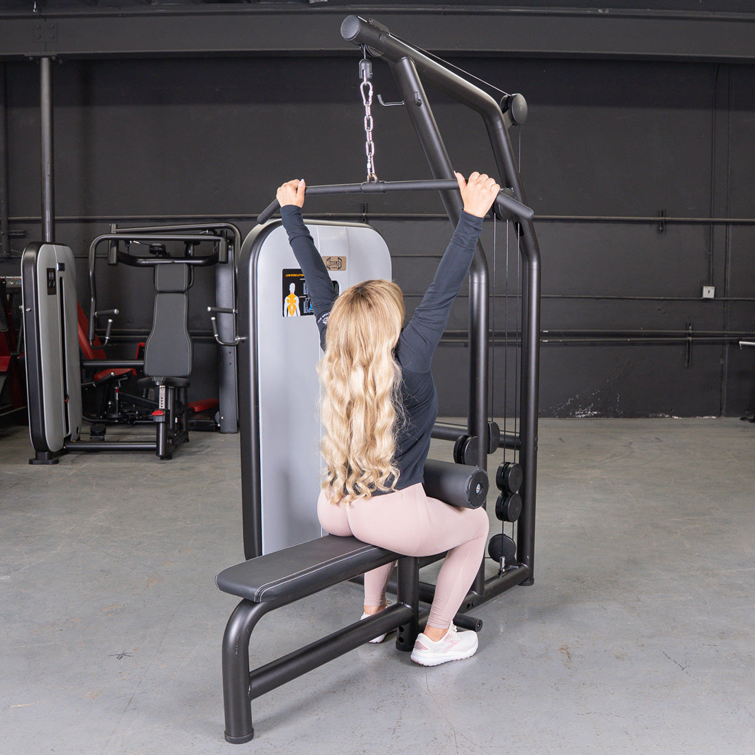 Muscle D Fitness - Vogue Lat Pulldown Low Row Combo | Commercial Grade