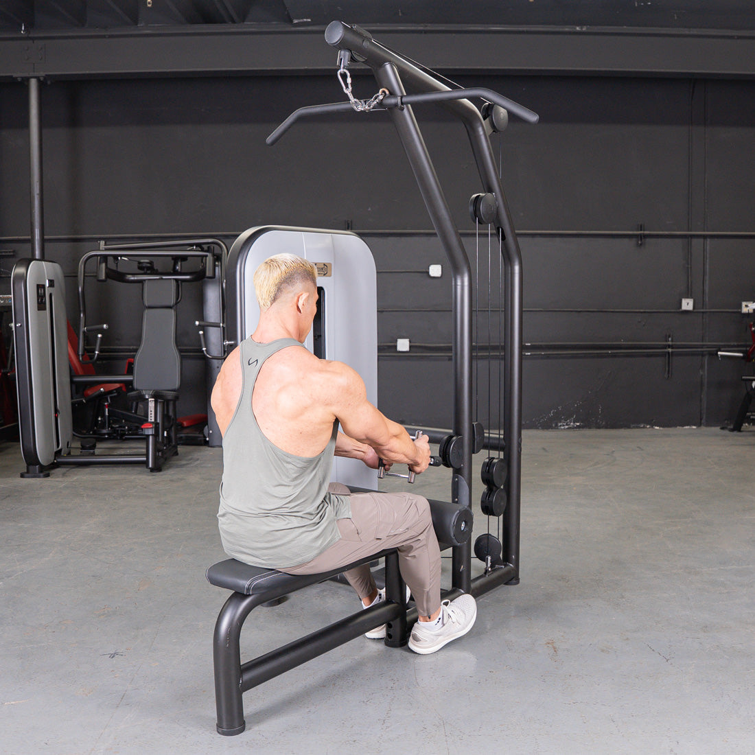 Muscle D Fitness - Vogue Lat Pulldown Low Row Combo | Commercial Grade