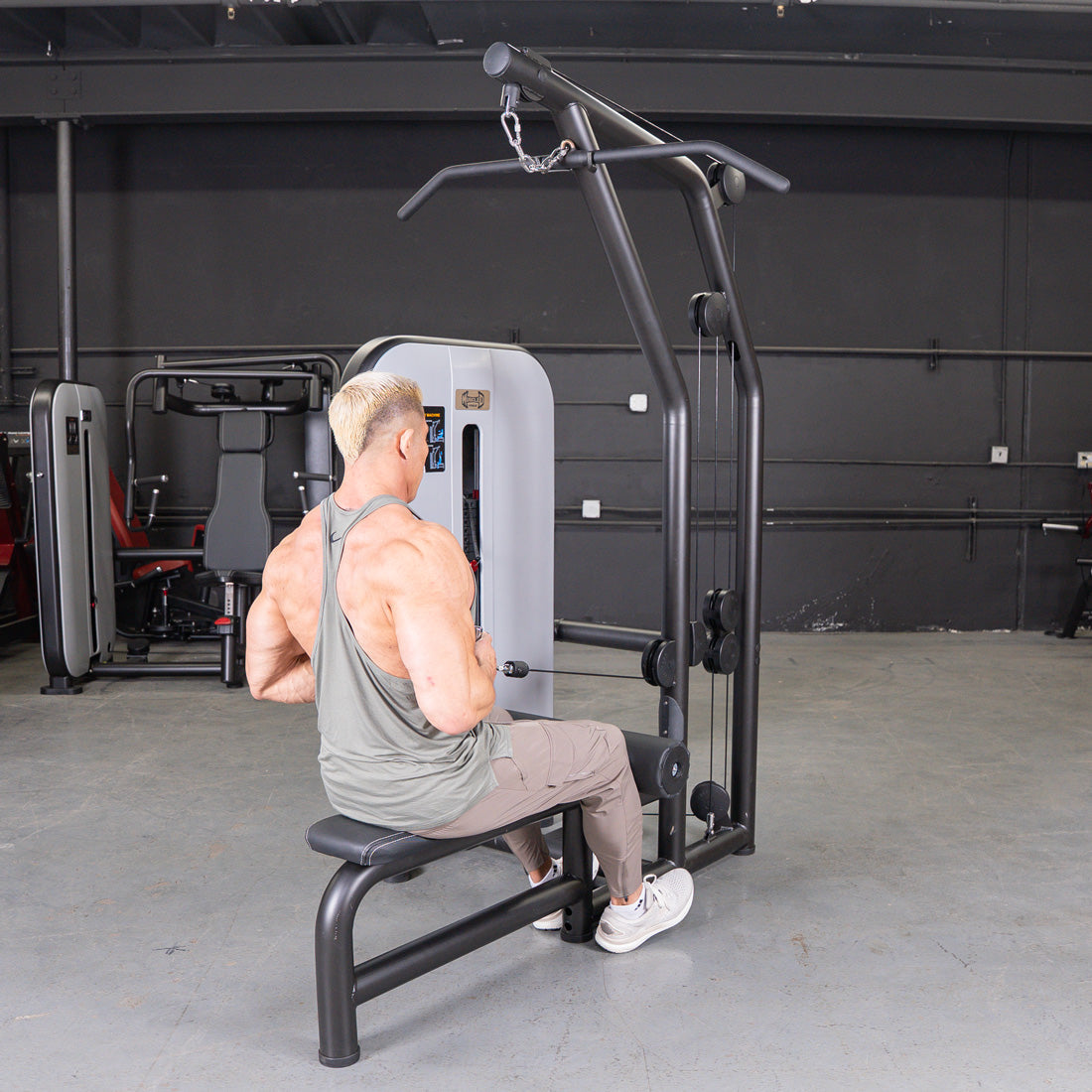 Muscle D Fitness - Vogue Lat Pulldown Low Row Combo | Commercial Grade