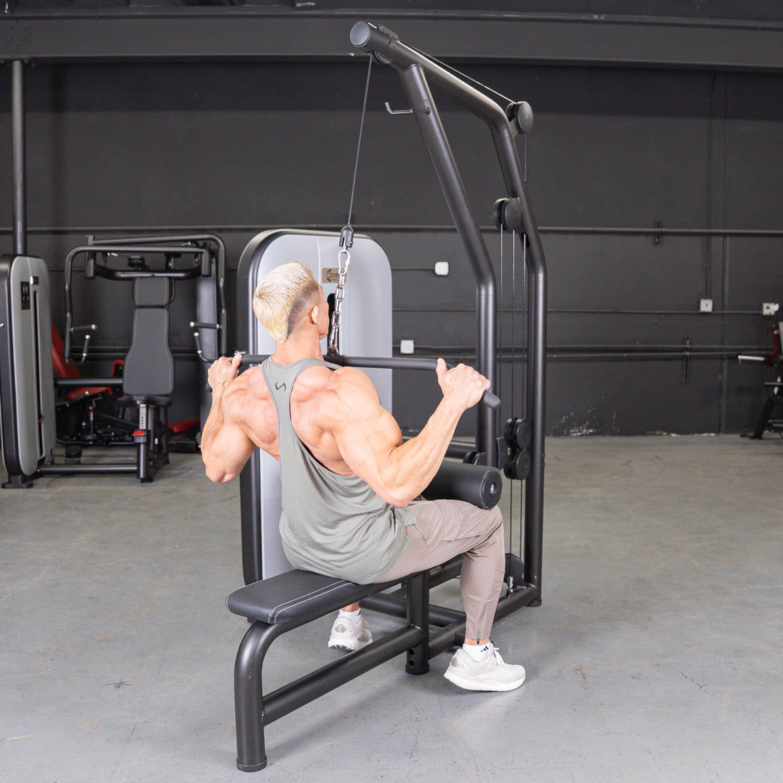 Muscle D Fitness - Vogue Lat Pulldown Low Row Combo | Commercial Grade
