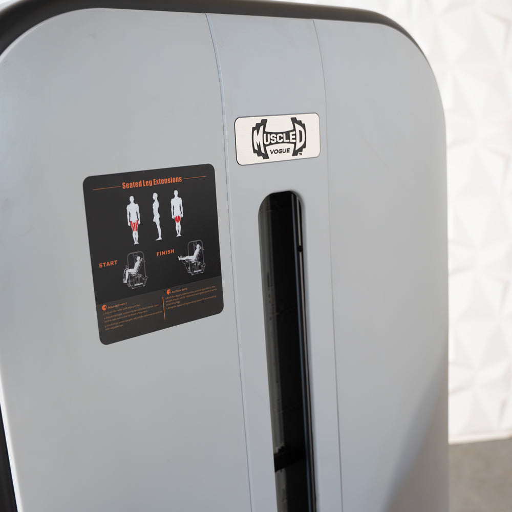 Muscle D Fitness - Vogue Leg Extension Machine - Commercial Gym Equipment