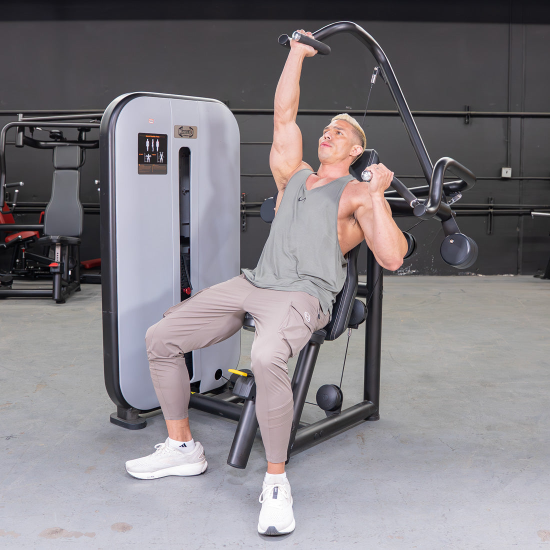 Muscle D Fitness - Vogue Shoulder Press by Muscle D Fitness – Commercial Strength Machine