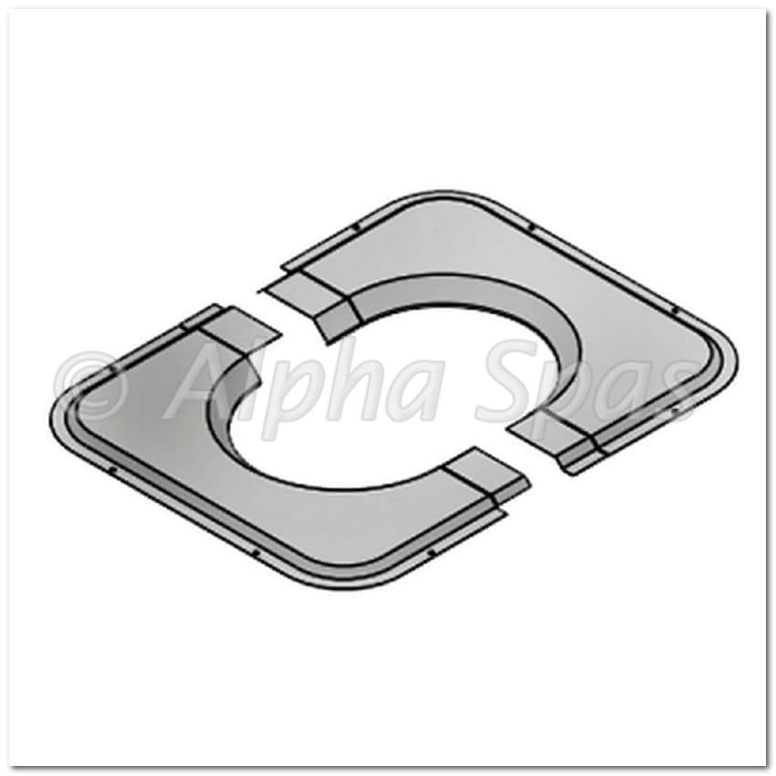 Harvia Lead-through Flange WZ020115 Stainless Steel