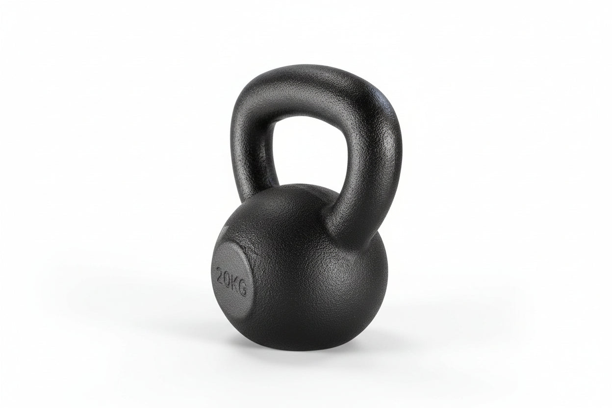 Muscle D Fitness - Kettlebell - Cast Iron - Heavy Duty (Kettlebell Only)