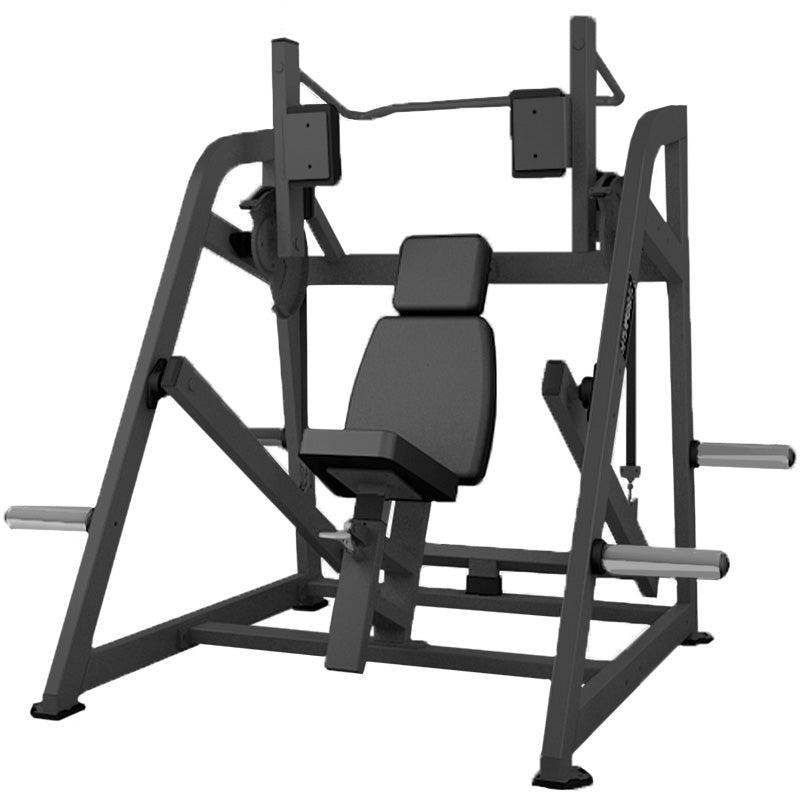 Muscle D Fitness - Excel Pull-Over - Plate Load Pull Machine - Weight Storage Pegs - Gas Piston Assisted Seat Adjustment