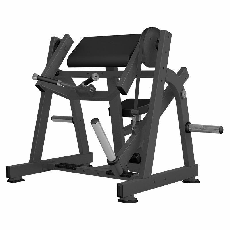 Muscle D Fitness - Excel Seated Biceps - Plate Load Arm Curl - Piston Assisted Seat Adjustment